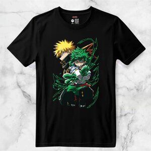 Midoriya x Bakugo (MHA) Anime Custom T-shirt